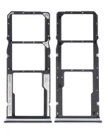 Xiaomi Redmi Note 10S İle Uyumlu Çift Sim Kart Tepsisi (Oniks Grisi)