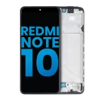 Xiaomi Redmi Note 10S İle Uyumlu Ekran Dokunmatik Çerçeveli A Kalite (Tüm Renkler Uyumlu)