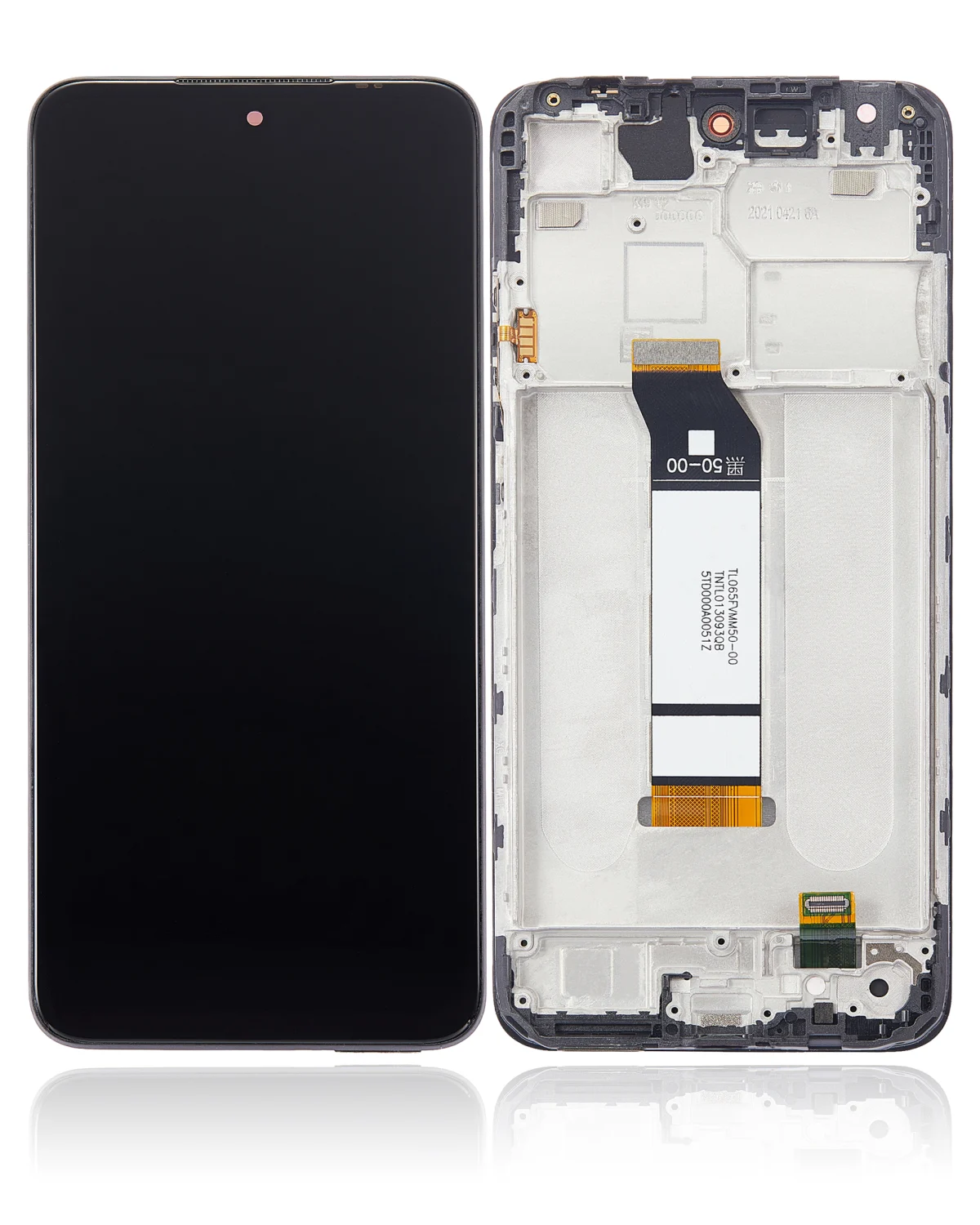 Xiaomi Redmi Note 10T 5G İle Uyumlu Çerçeveli Ekran Dokunmatik Orijinal (Tüm Renkler Uyumlu) - Görsel 2