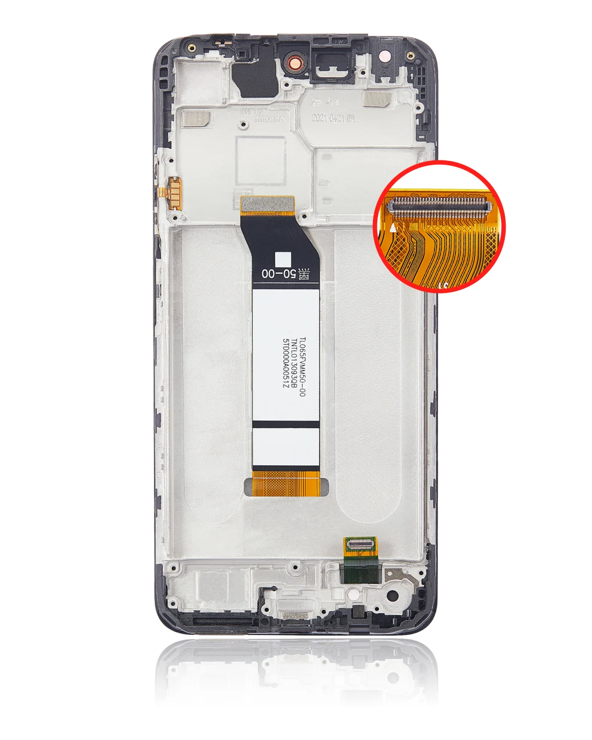 Xiaomi Redmi Note 10T 5G İle Uyumlu Çerçeveli Ekran Dokunmatik Orijinal (Tüm Renkler Uyumlu) - Görsel 4