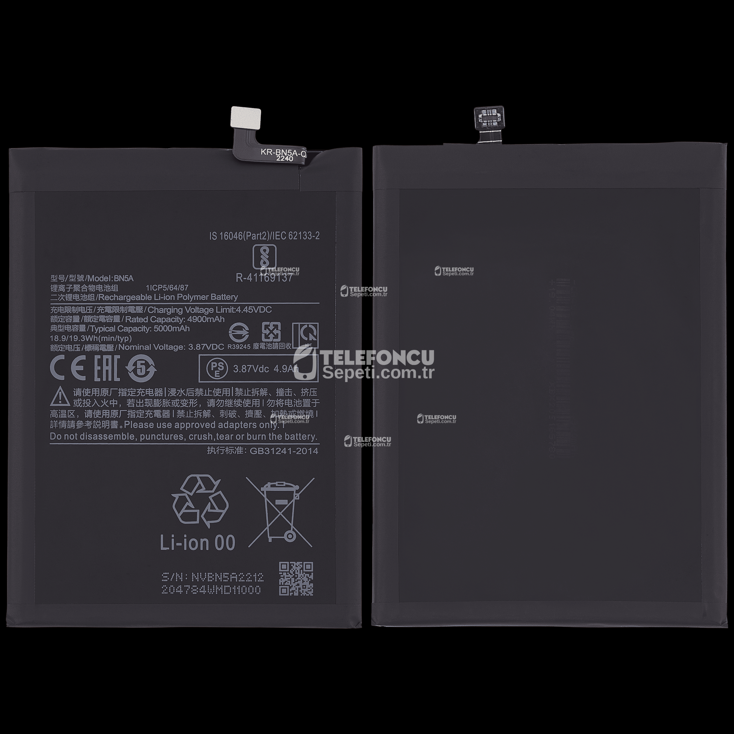 Xiaomi Redmi Note 11 4G İle Uyumlu BN5A Batarya Pil Orijinal Xiaomi Redmi Note 11 4G İle Uyumlu BN5A Batarya Pil Orijinal