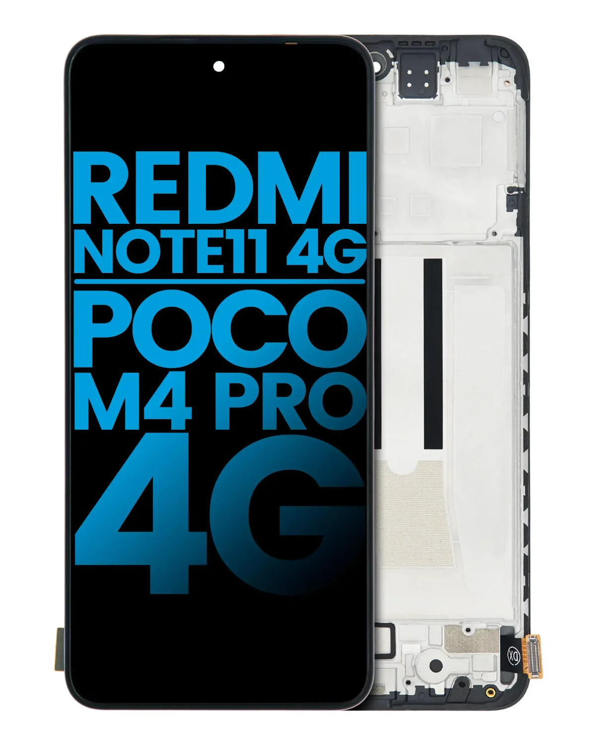 Xiaomi Redmi Note 11 Ekran Dokunmatik Çerçeveliİle Uyumlu (Tüm Renkler Uyumlu) - Görsel 2