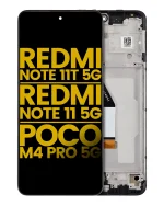 Xiaomi Redmi Note 11 İle Uyumlu Çerçeveli Ekran Dokunmatik Orijinal (Tüm Renkler Uyumlu) - Görsel 3