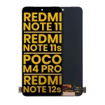 Xiaomi Redmi Note 11 İle Uyumlu Çerçevesiz Orijinal Amoled Ekran (Tüm Renkler Uyumlu) - Görsel 2