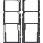 Xiaomi Redmi Note 11 İle Uyumlu Çift Sim Kart Tepsisi (Grafit Gri)