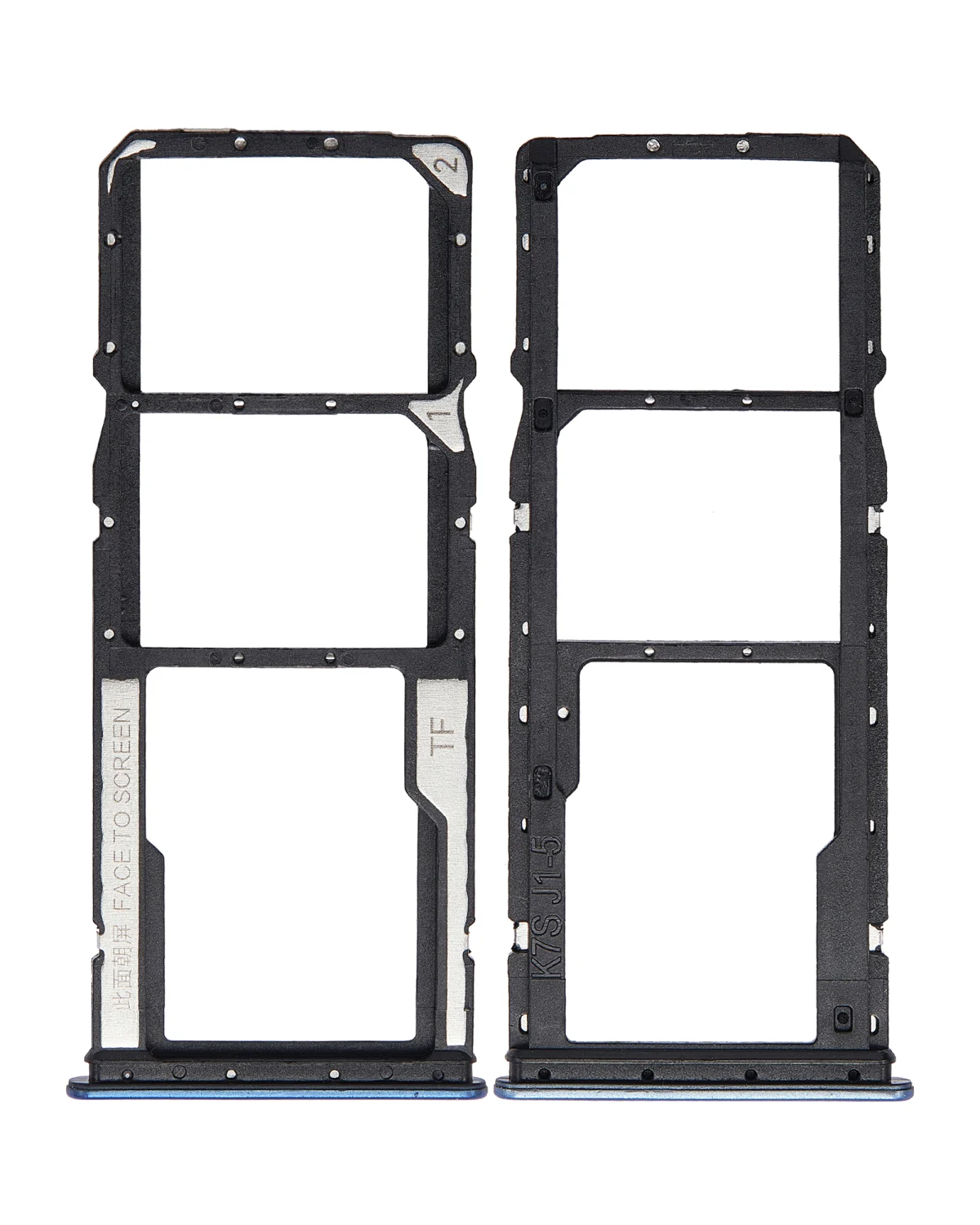 Xiaomi Redmi Note 11 İle Uyumlu Çift Sim Kart Tepsisi (Star Blue)