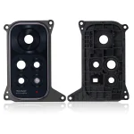 Xiaomi Redmi Note 11 İle Uyumlu Grafit Gri) Orijinal  Braketli / Çerçeveli Arka Kamera Lensi