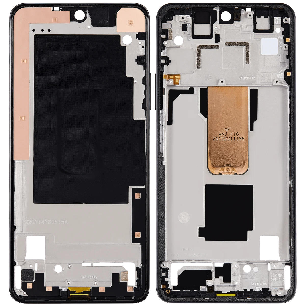 Xiaomi Redmi Note 11 Pro Plus 5G İle Uyumlu Orta Kasası ( Gizemli Siyah)