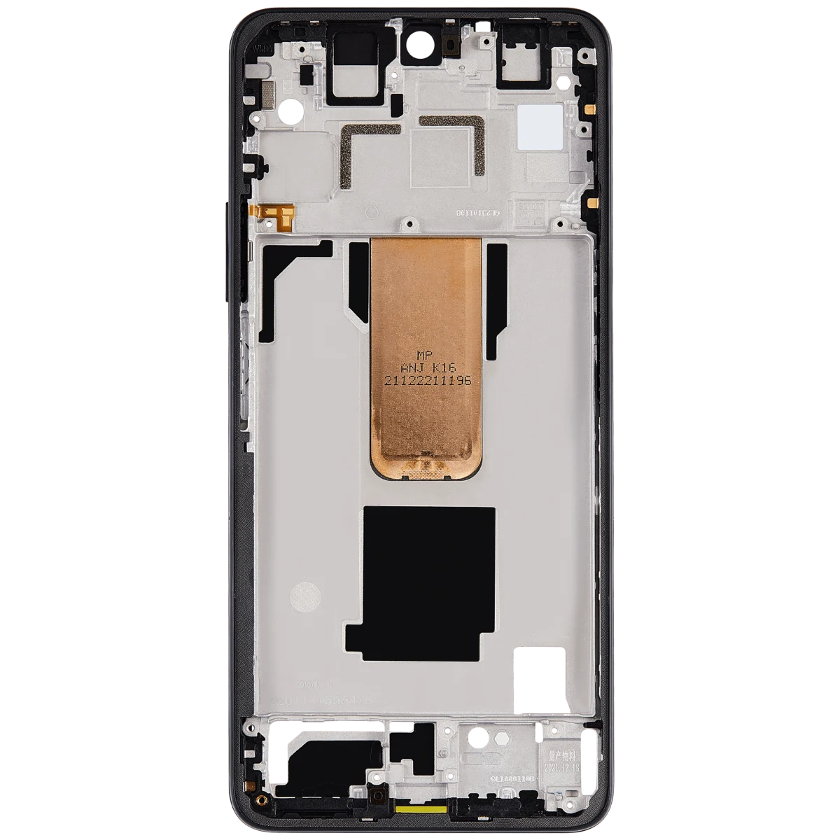 Xiaomi Redmi Note 11 Pro Plus 5G İle Uyumlu Orta Kasası ( Gizemli Siyah) - Görsel 3
