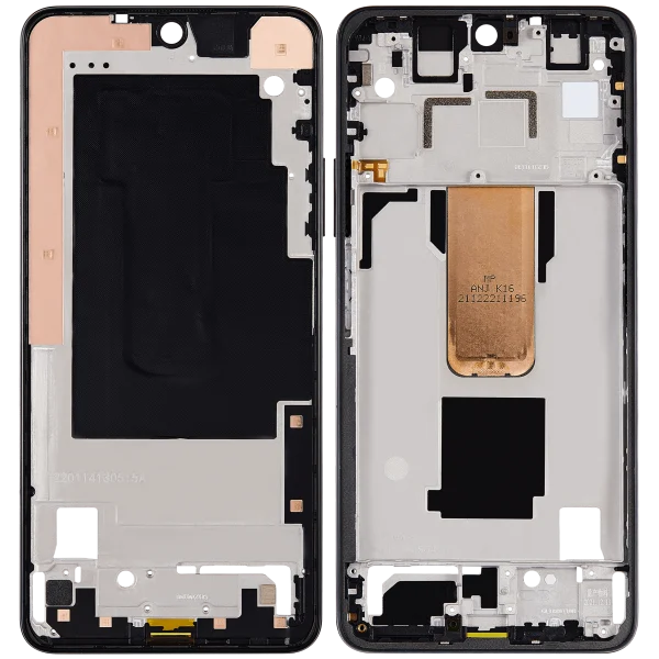 Xiaomi Redmi Note 11 Pro Plus 5G İle Uyumlu Orta Kasası ( Gizemli Siyah)