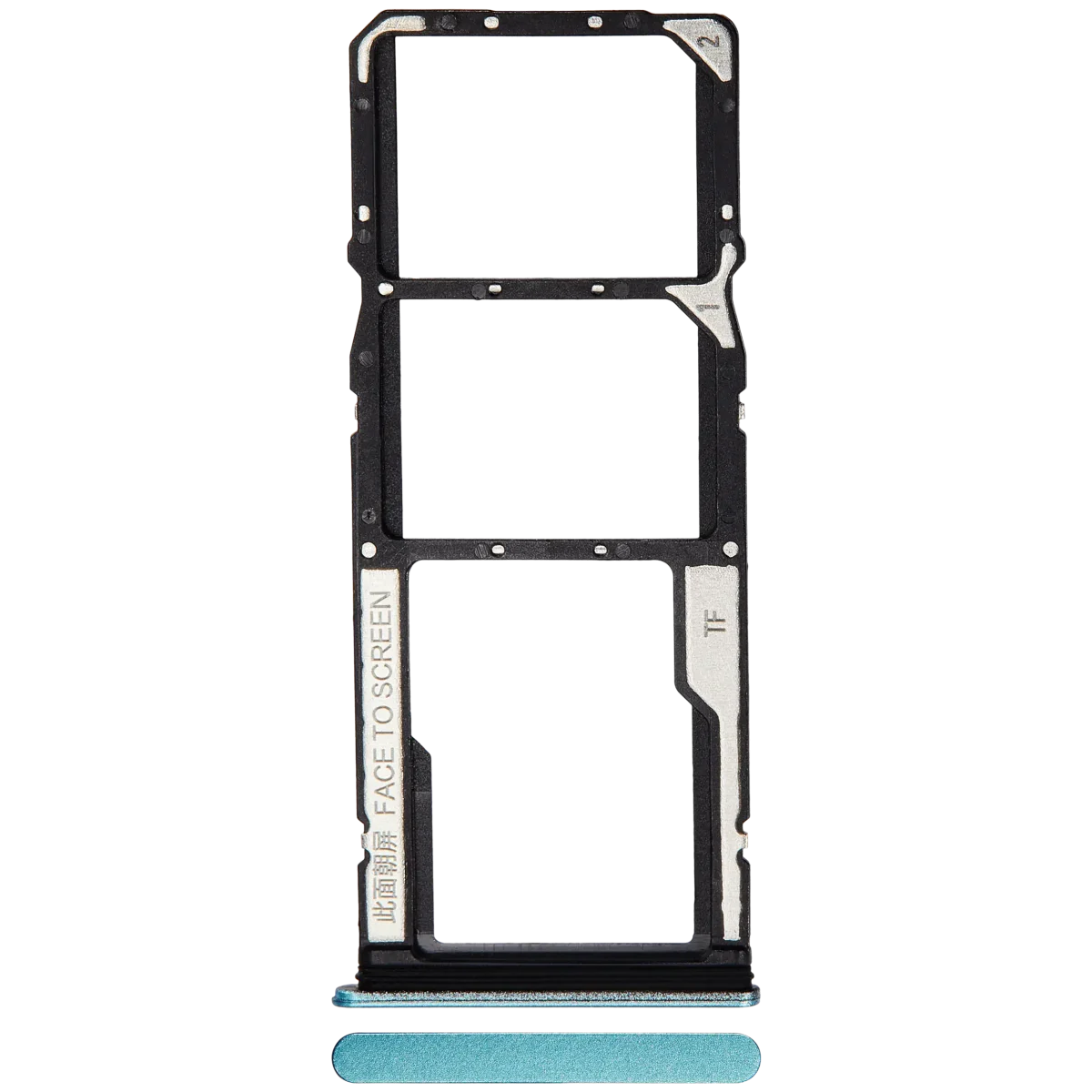 Xiaomi Redmi Note 11E 5G İle Uyumlu Çift Sim Kart Tepsisi / Note 11E 5G (Çayır Yeşili) - Görsel 2