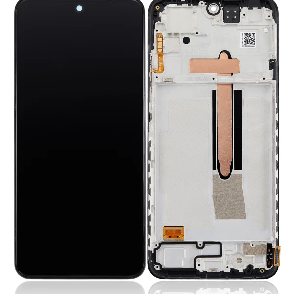 Xiaomi Redmi Note 11S İle Uyumlu Çerçeveli Orijinal Amoled Ekran (Tüm Renkler Uyumlu)