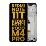 Xiaomi Redmi Note 11T 5G İle Uyumlu Çerçeveli Ekran Dokunmatik Orijinal (Tüm Renkler Uyumlu) - Görsel 2