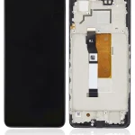 Xiaomi Redmi Note 11T Pro İle Uyumlu Çerçeveli Ekran Dokunmatik Orijinal (Tüm Renkler Uyumlu)