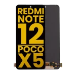 Xiaomi Redmi Note 12 4G İle Uyumlu Çerçevesiz Orijinal Amoled Ekran (Tüm Renkler Uyumlu)