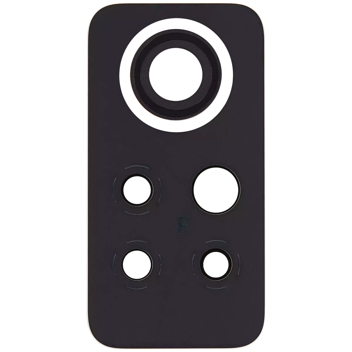 Xiaomi Redmi Note 12 Pro 4G İle Uyumlu Arka Kamera Lensi Sadece Cam (Buz Mavisi) Orijinal - Görsel 2