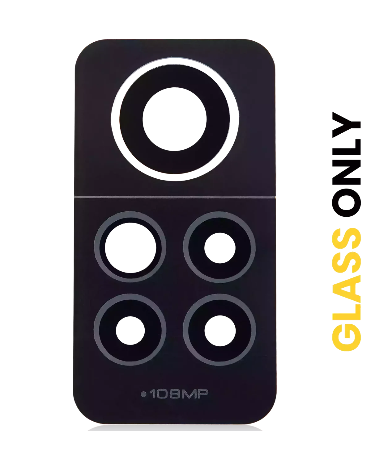 Xiaomi Redmi Note 12 Pro 4G İle Uyumlu Arka Kamera Lensi Sadece Cam (Grafit Gri) Orijinal - Görsel 3