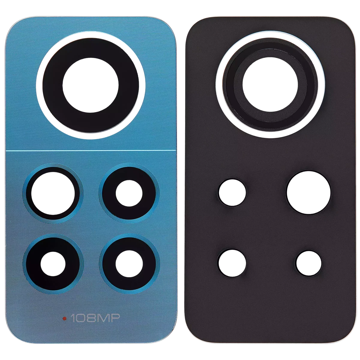 Xiaomi Redmi Note 12 Pro 4G İle Uyumlu Arka Kamera Lensi Sadece Cam (Star Blue) Orijinal