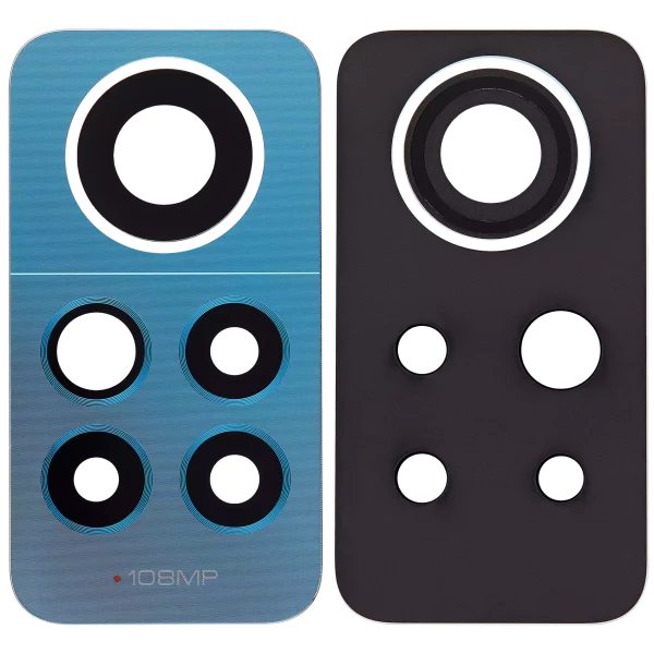 Xiaomi Redmi Note 12 Pro 4G İle Uyumlu Arka Kamera Lensi Sadece Cam (Star Blue) Orijinal