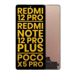 Xiaomi Redmi Note 12 Pro 5G İle Uyumlu Çerçevesiz A KaliteOrijinal Amoled Ekran (Tüm Renkler Uyumlu) - Görsel 2