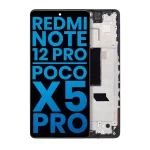 Xiaomi Redmi Note 12 Pro 5G İle Uyumlu Ekran Dokunmatik Çerçeveli Oled (Tüm Renkler Uyumlu) - Görsel 2