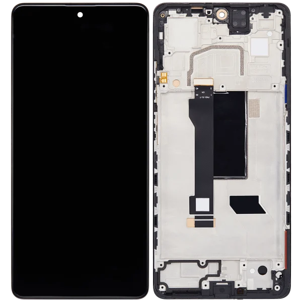 Xiaomi Redmi Note 12 Pro 5G İle Uyumlu Ekran Dokunmatik Çerçeveli Oled (Tüm Renkler Uyumlu)