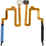 Xiaomi Redmi Note 12 Pro 5G İle Uyumlu Parmak İzi Okuyucu Filmi (Mavi)