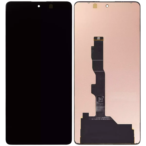 Xiaomi Redmi Note 12 Turbo İle Uyumlu Çerçevesiz Orijinal Amoled Ekran (Tüm Renkler Uyumlu)