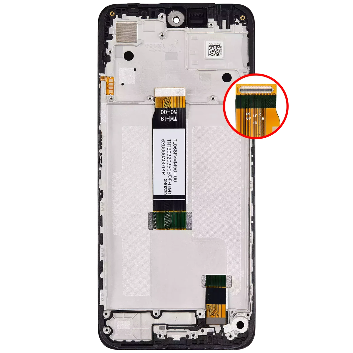 Xiaomi Redmi Note 12R İle Uyumlu Ekran Dokunmatik Çerçeveli A Plus Kalite (Tüm Renkler Uyumlu) - Görsel 3