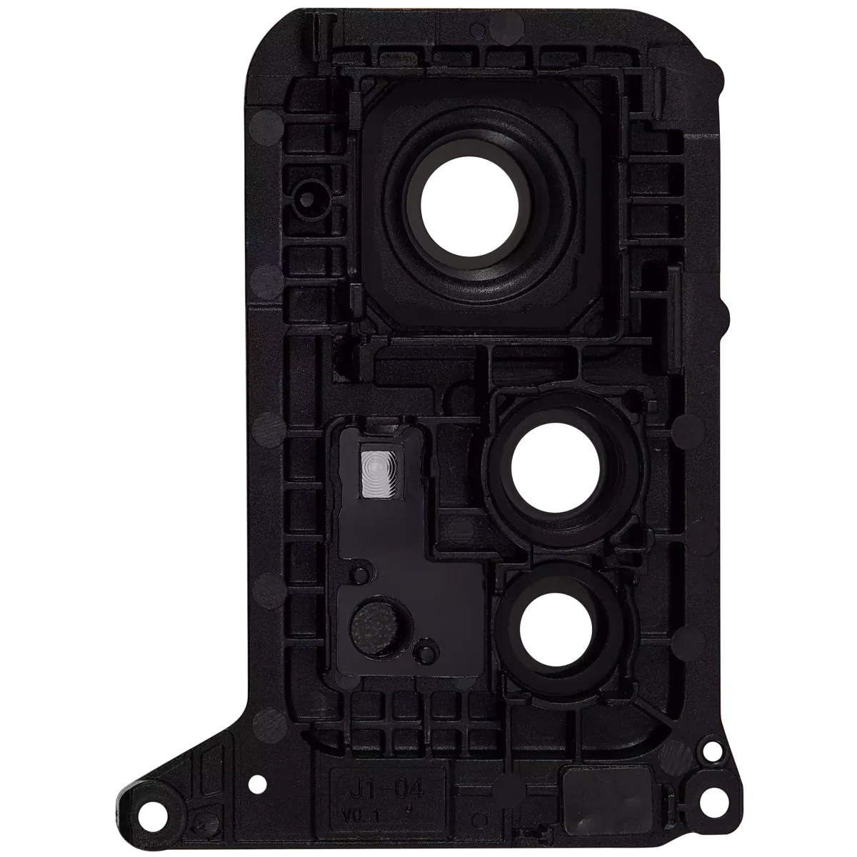 Xiaomi Redmi Note 12S İle Uyumlu Braketli Çerçeveli Arka Kamera Lensi (Onyx Siyah) Orijinal - Görsel 2