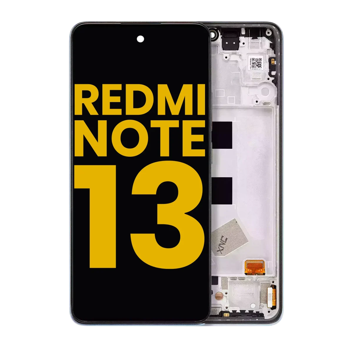 Xiaomi Redmi Note 13 4G İle Uyumlu Çerçeveli Orijinal Amoled Ekran (Gece Yarısı Siyahı) - Görsel 2