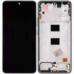 Xiaomi Redmi Note 13 4G İle Uyumlu Çerçeveli Orijinal Amoled Ekran (Gece Yarısı Siyahı)