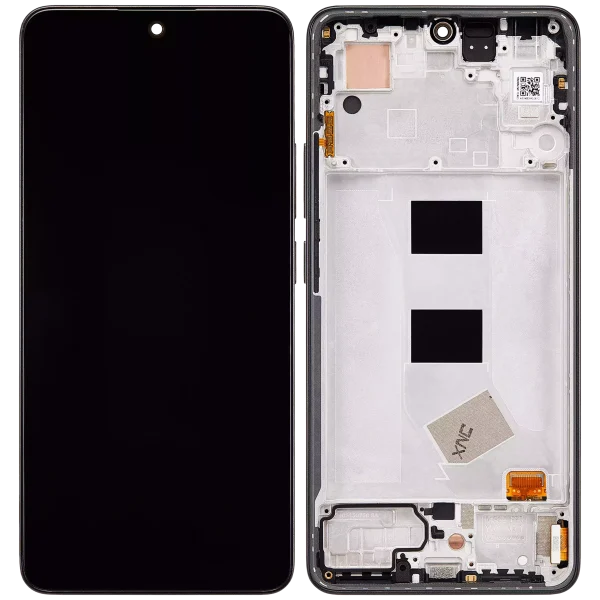 Xiaomi Redmi Note 13 4G İle Uyumlu Çerçeveli Orijinal Amoled Ekran (Gece Yarısı Siyahı)