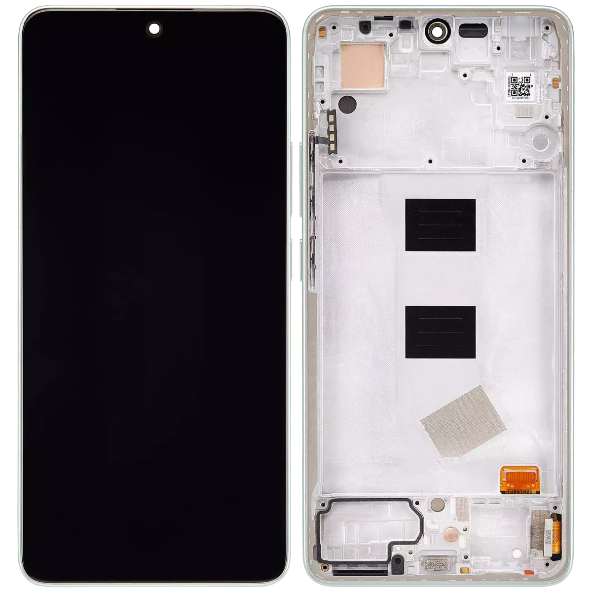 Xiaomi Redmi Note 13 4G İle Uyumlu Çerçeveli Orijinal Amoled Ekran (Nane Yeşili)