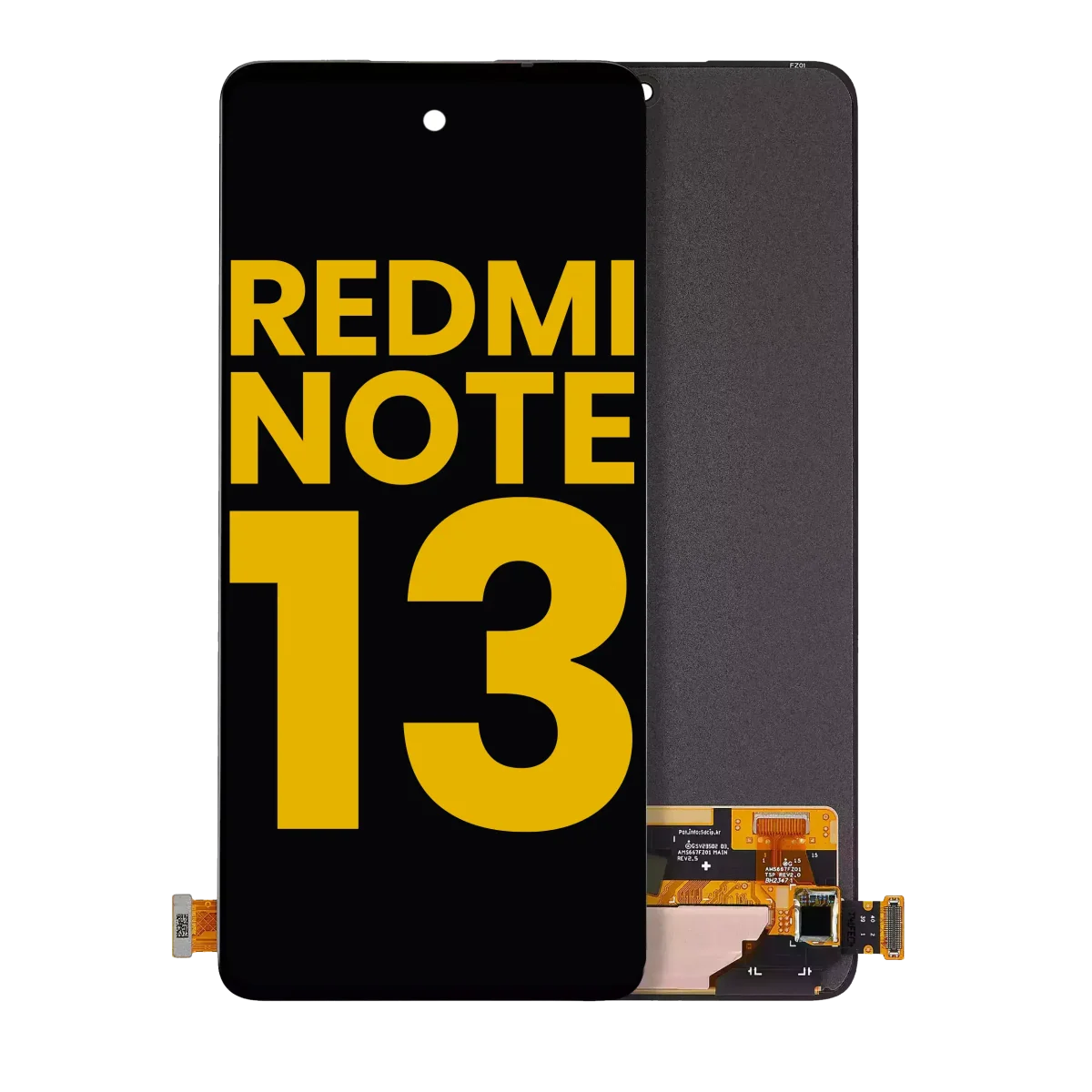Xiaomi Redmi Note 13 4G İle Uyumlu Çerçevesiz Orijinal Amoled Ekran (Tüm Renkler Uyumlu) - Görsel 2