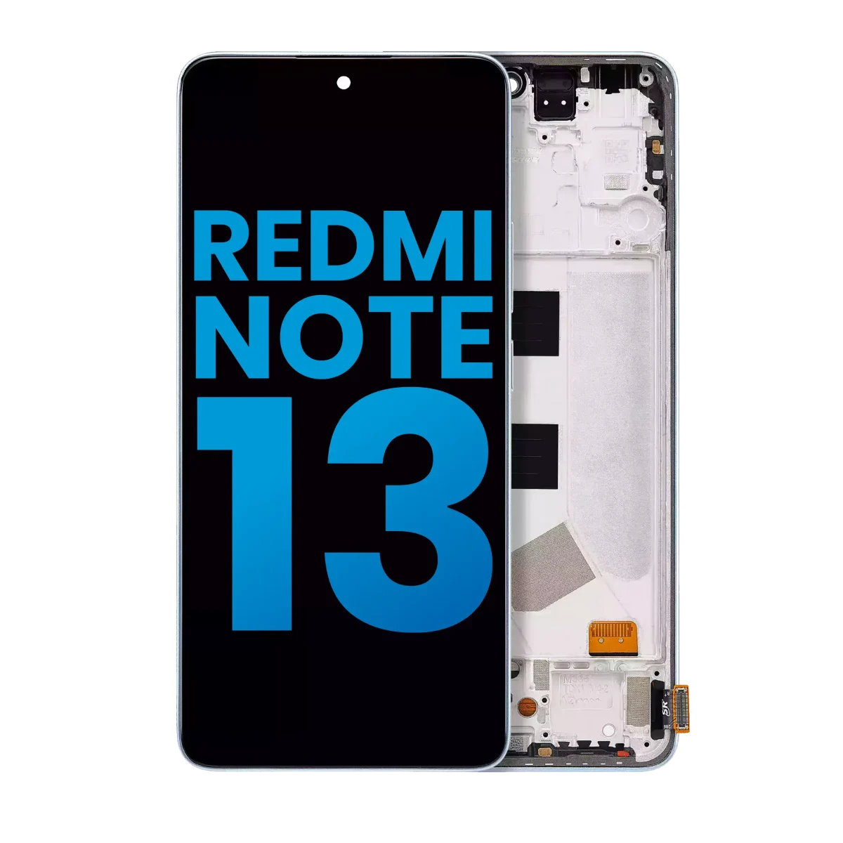 Xiaomi Redmi Note 13 4G İle Uyumlu Ekran Dokunmatik Çerçeveli Orijinal (Buz Mavisi) - Görsel 2