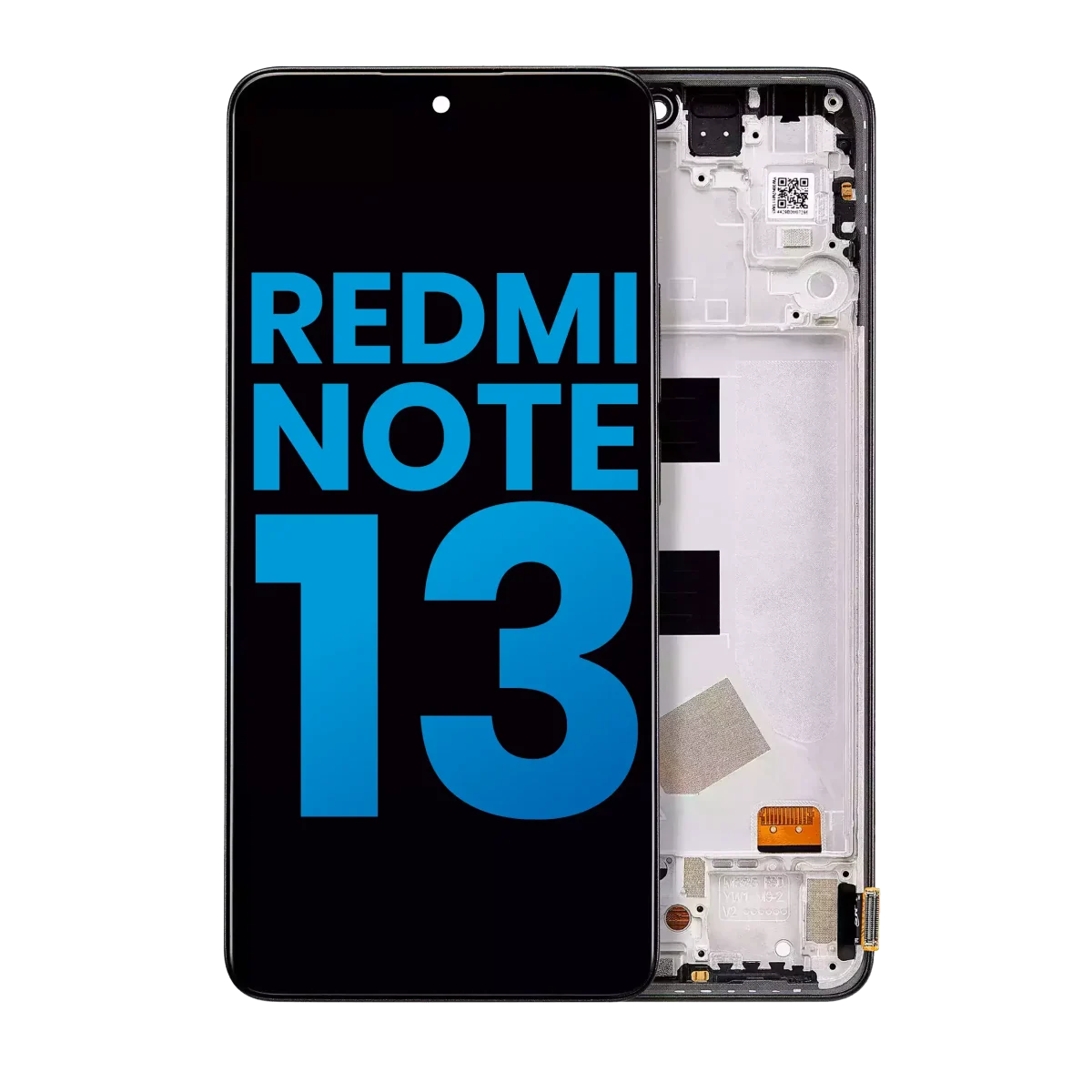 Xiaomi Redmi Note 13 4G İle Uyumlu Ekran Dokunmatik Çerçeveli Orijinal (Gece Yarısı Siyahı) - Görsel 2