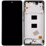 Xiaomi Redmi Note 13 4G İle Uyumlu Ekran Dokunmatik Çerçeveli Orijinal (Gece Yarısı Siyahı)