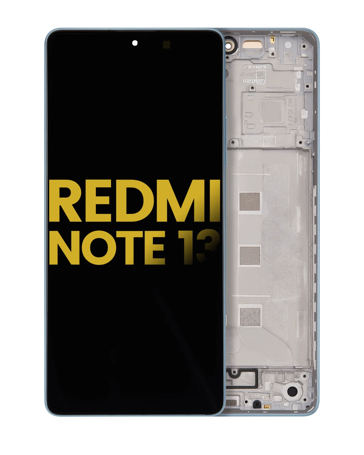 Xiaomi Redmi Note 13 5G İle Uyumlu Çerçeveli Orijinal Amoled Ekran (Mavi) - Görsel 3