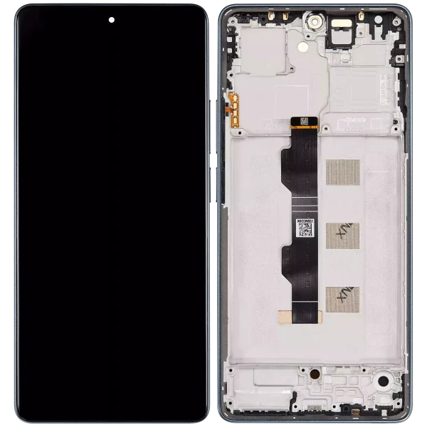 Xiaomi Redmi Note 13 Pro 4G İle Uyumlu Çerçeveli Orijinal Amoled Ekran (Orman Yeşili)
