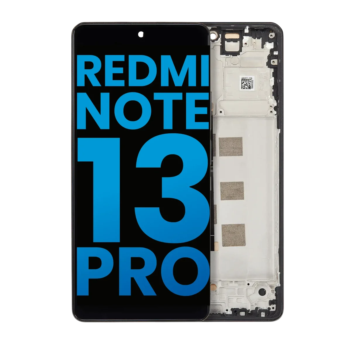 Xiaomi Redmi Note 13 Pro 4G İle Uyumlu Ekran Dokunmatik Çerçeveli Oled (Gece Yarısı Siyahı) - Görsel 2