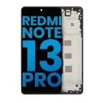 Xiaomi Redmi Note 13 Pro 4G İle Uyumlu Ekran Dokunmatik Çerçeveli Oled (Gece Yarısı Siyahı) - Görsel 2