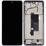 Xiaomi Redmi Note 13 Pro 5G İle Uyumlu Çerçeveli Orijinal Amoled Ekran (Menekşe)