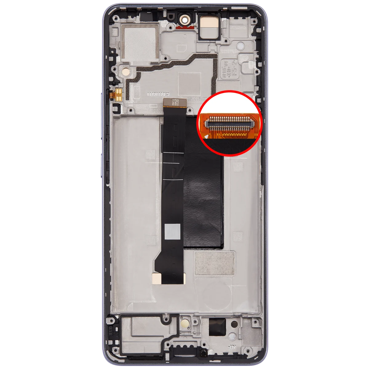 Xiaomi Redmi Note 13 Pro 5G İle Uyumlu Çerçeveli Orijinal Amoled Ekran (Menekşe) - Görsel 3
