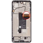 Xiaomi Redmi Note 13 Pro 5G İle Uyumlu Çerçeveli Orijinal Amoled Ekran (Siyah) - Görsel 3