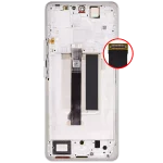 Xiaomi Redmi Note 13 Pro Plus İle Uyumlu Çerçeveli Orijinal Amoled Ekran (Beyaz) - Görsel 4