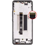 Xiaomi Redmi Note 13 Pro Plus İle Uyumlu Çerçeveli Orijinal Amoled Ekran (Siyah) - Görsel 4
