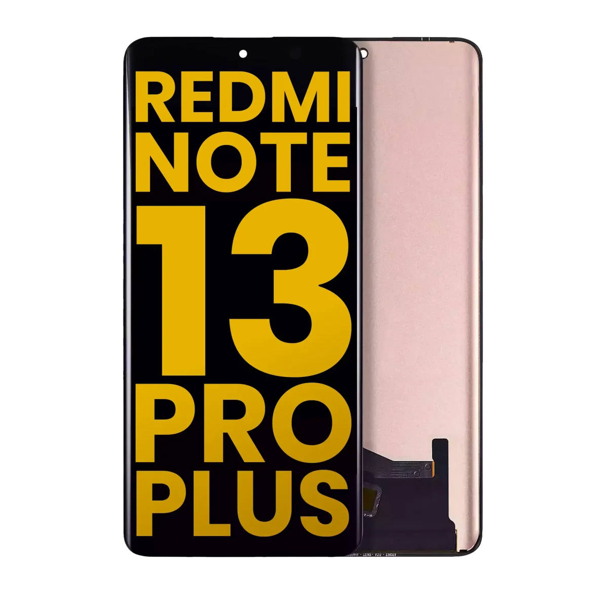 Xiaomi Redmi Note 13 Pro Plus İle Uyumlu Çerçevesiz Orijinal Amoled Ekran (Tüm Renkler Uyumlu) - Görsel 2