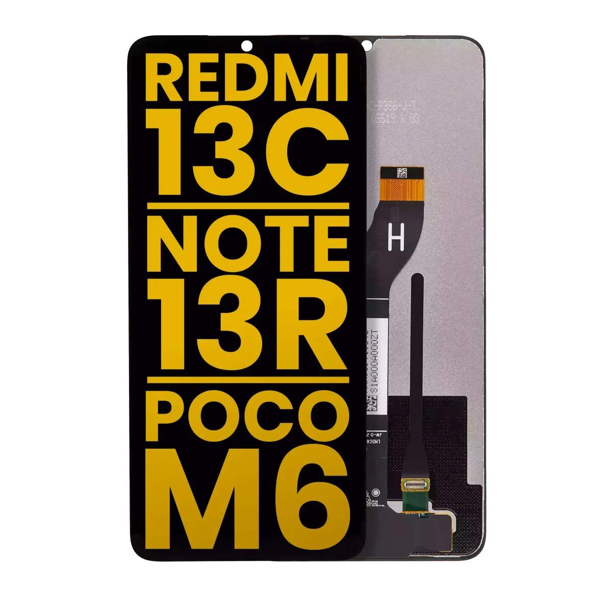 Xiaomi Redmi Note 13R İle Uyumlu Ekran Dokunmatik Çerçevesiz Orijinal (Tüm Renkler Uyumlu) - Görsel 2