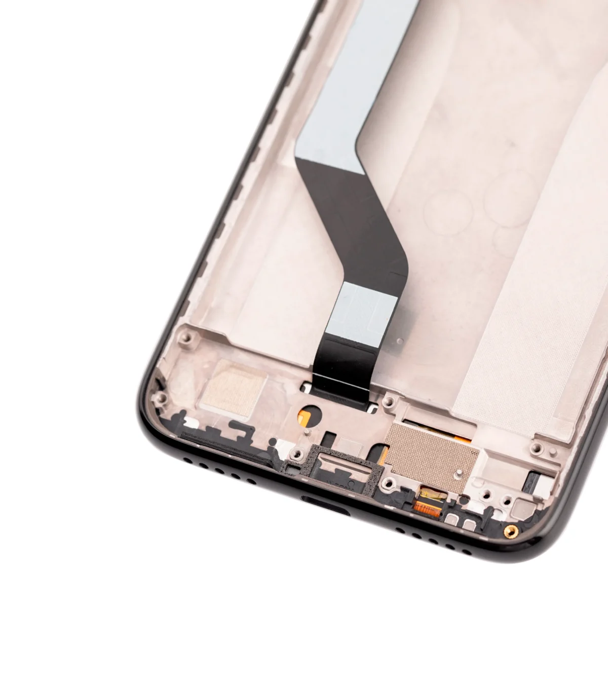 Xiaomi Redmi Note 7 İle Uyumlu / 7 Pro Orijinal (Siyah)  Çerçeveli Ekran Dokunmatik - Görsel 3